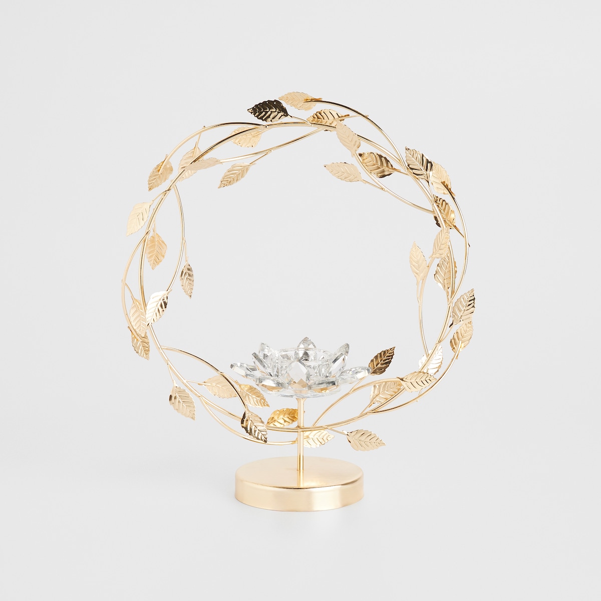 Świecznik Cristal shine halo