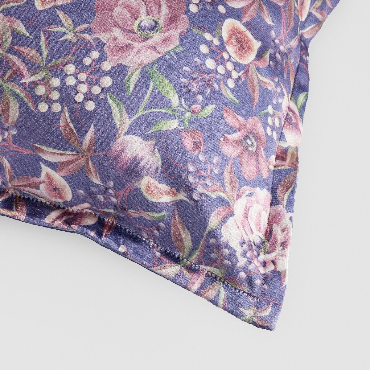 Poszewka z nadrukiem Higo 45x45 cm z motywem owoców