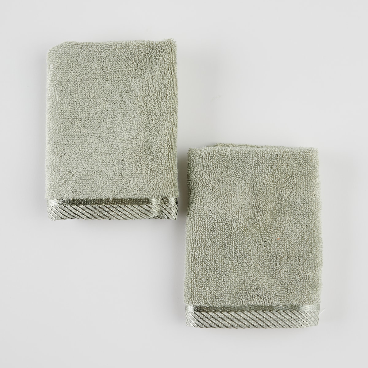 Komplet 2 szt. ręczników do twarzy lub do rąk Bambo 30x30 cm