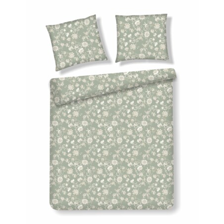 Pościel z bawełny satynowej Blumena 200x220 cm