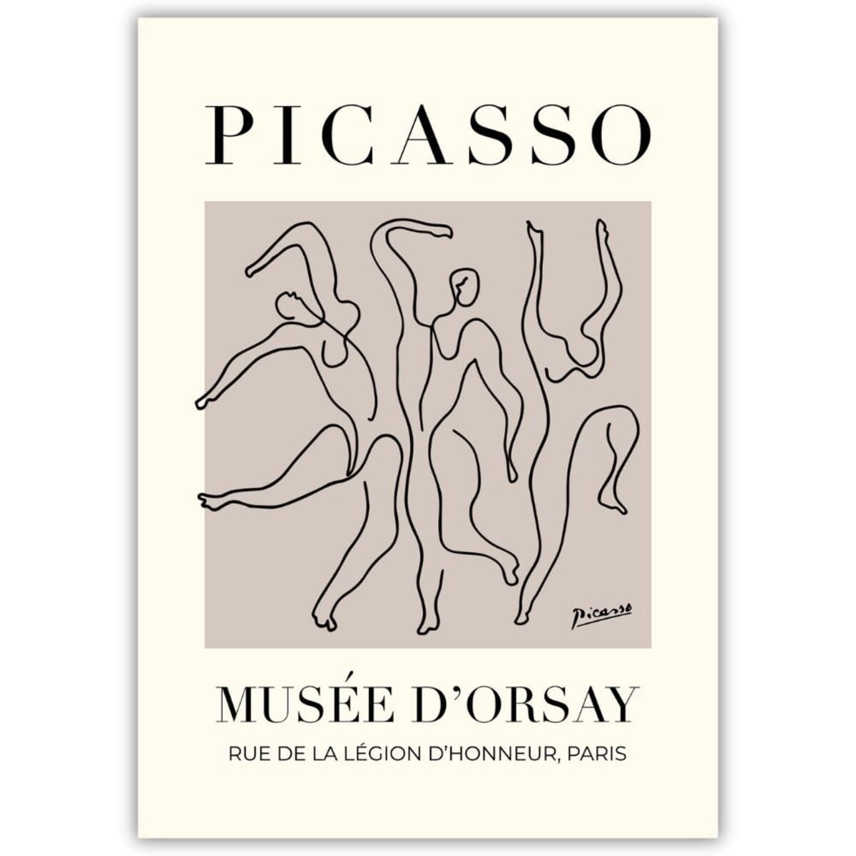 plakat picasso dancers 30x40