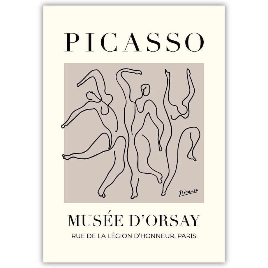 plakat picasso dancers 30x40