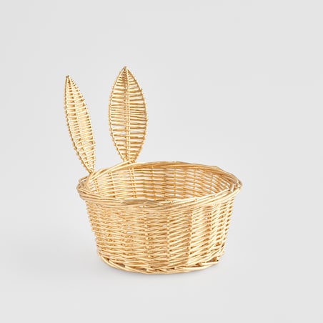 Koszyk Bunila 22x22 cm z motywem królika