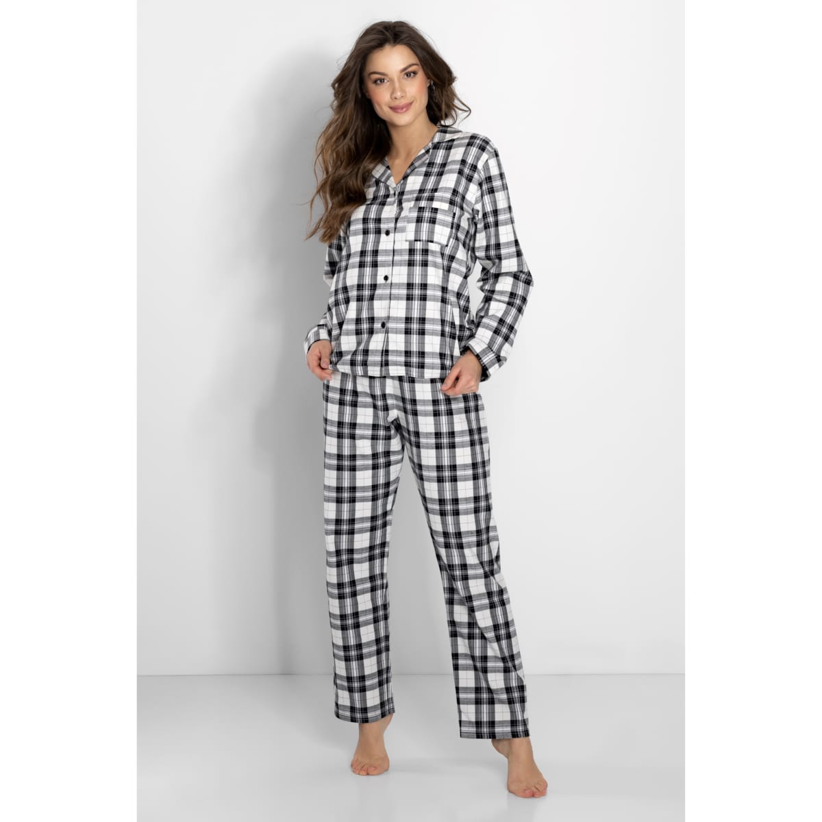 Piżama Stay Warm Black, S