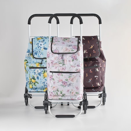 Wózek Zakupowy Lemondi 38x45 cm z motywem owoców