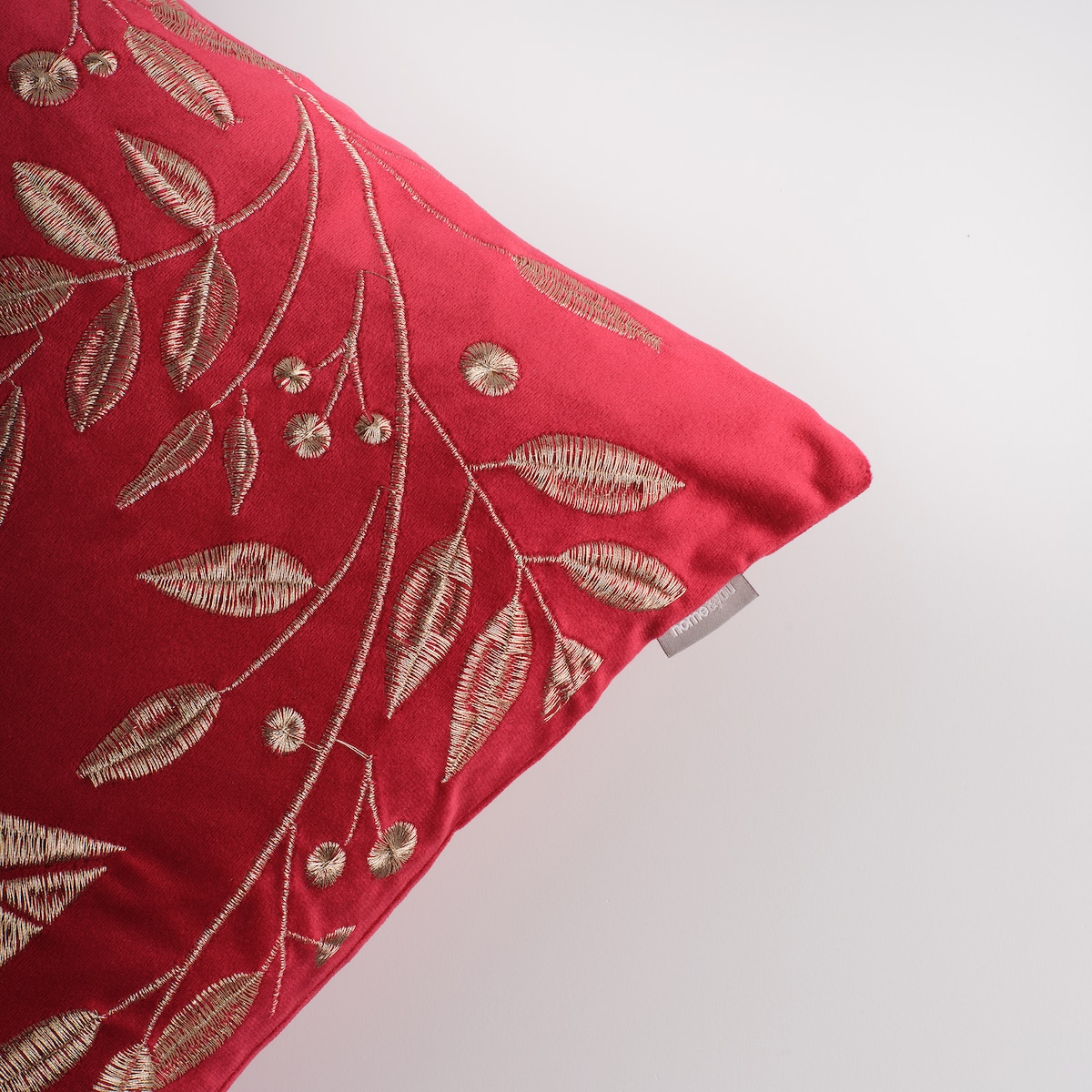 Poszewka Haftowana Petalina 45x45 cm z motywem gwiazdy betlejemskiej