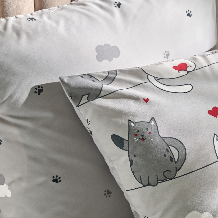 Pościel Z Mikrofibry Nuage 200x220 cm z motywem zwierzęcym