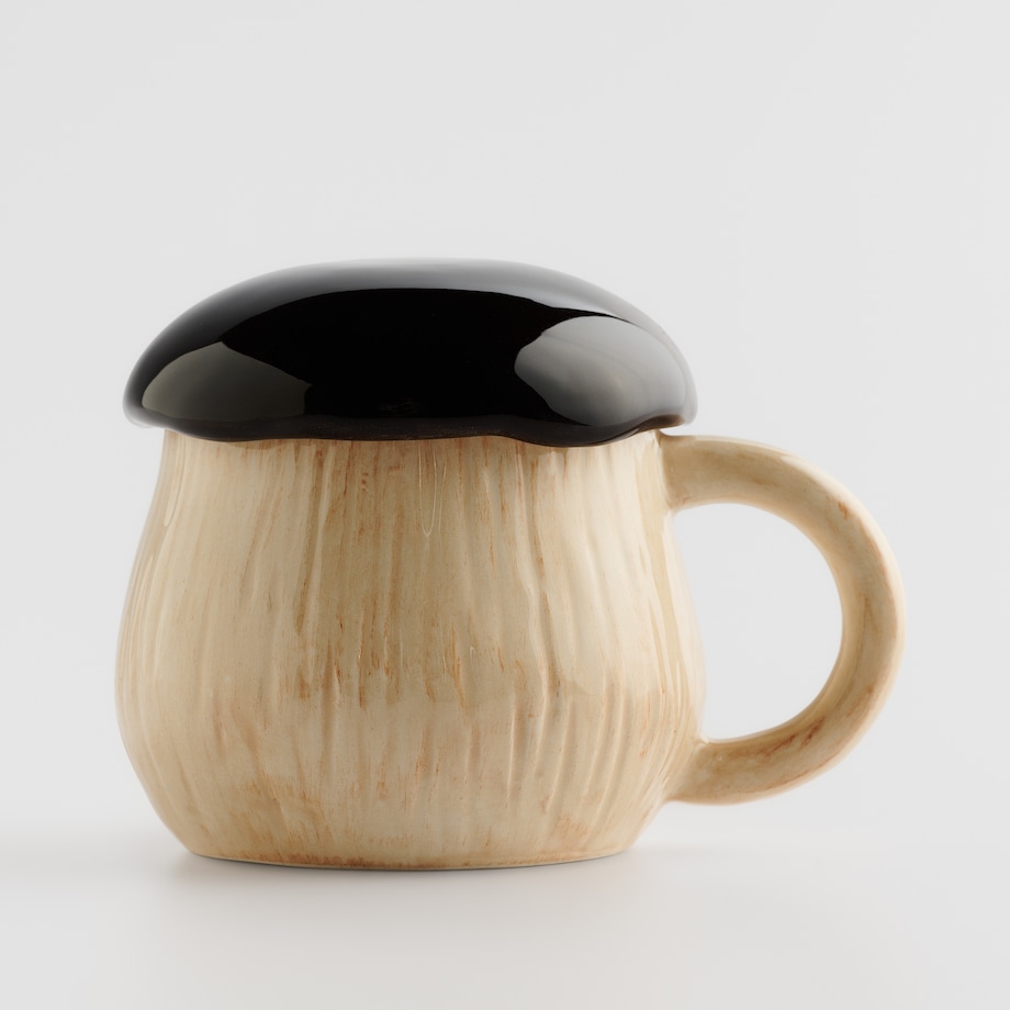 Kubek grzyb z przykrywką Gombis