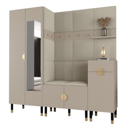 Garderoba do przedpokoju Abiks PALERMO 13 kaszmir+poso100