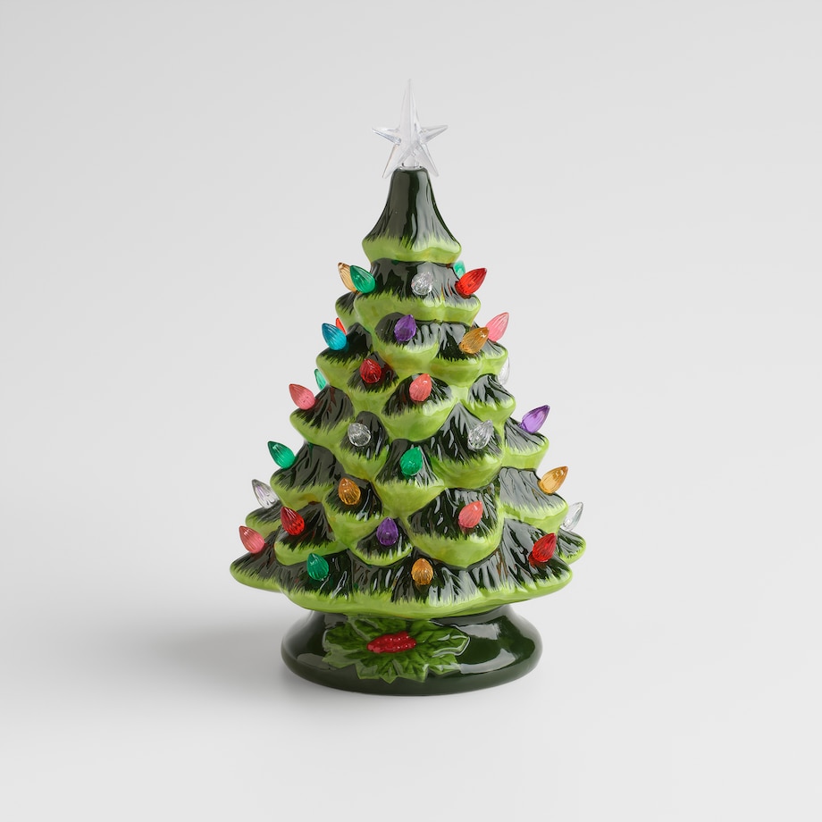 Figurka Led Starferno z motywem choinki