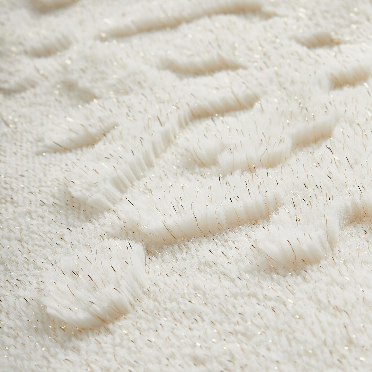 Jednokolorowy koc żakardowy Nivisa 150x200 cm