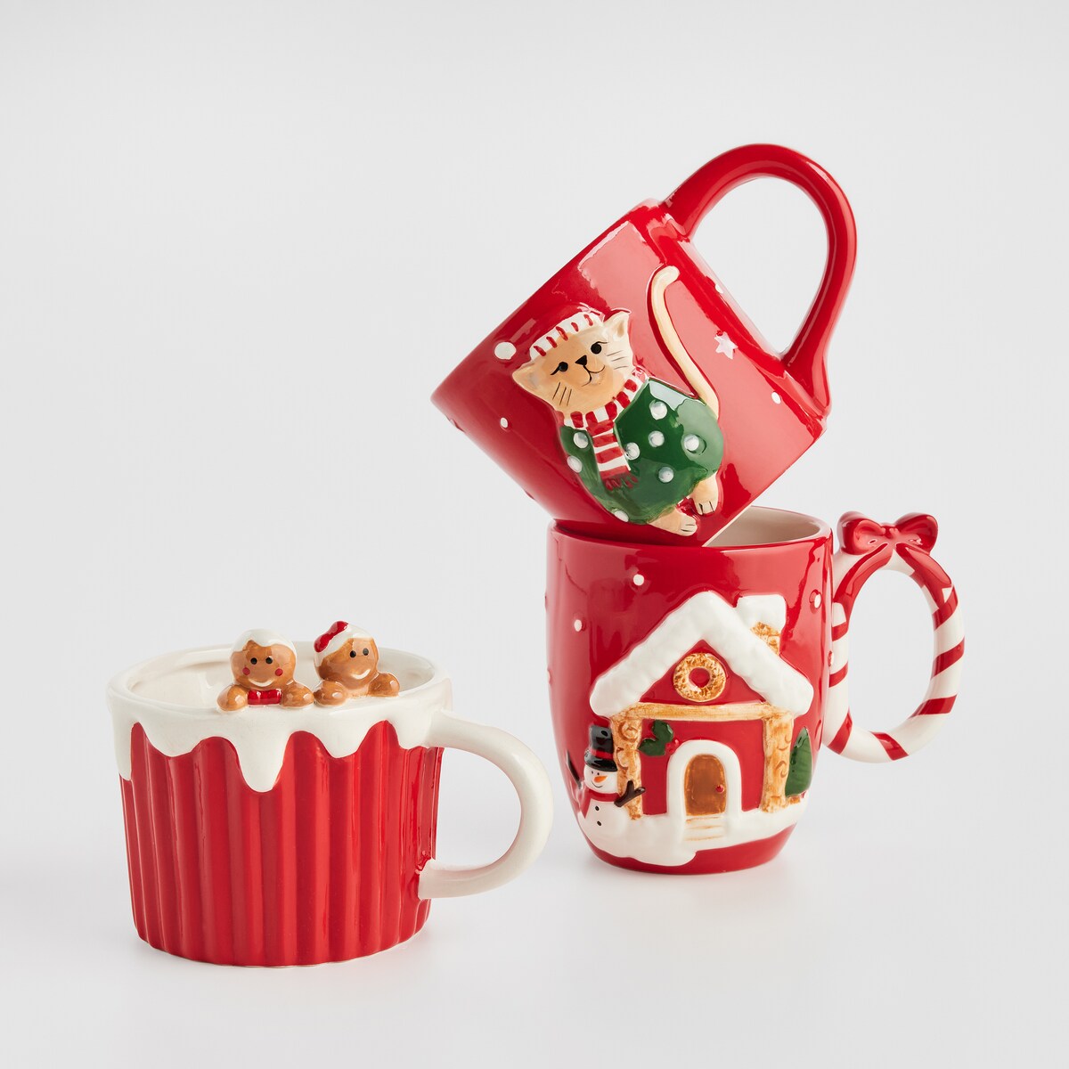 Kubek Gingerbreadios z motywem piernika