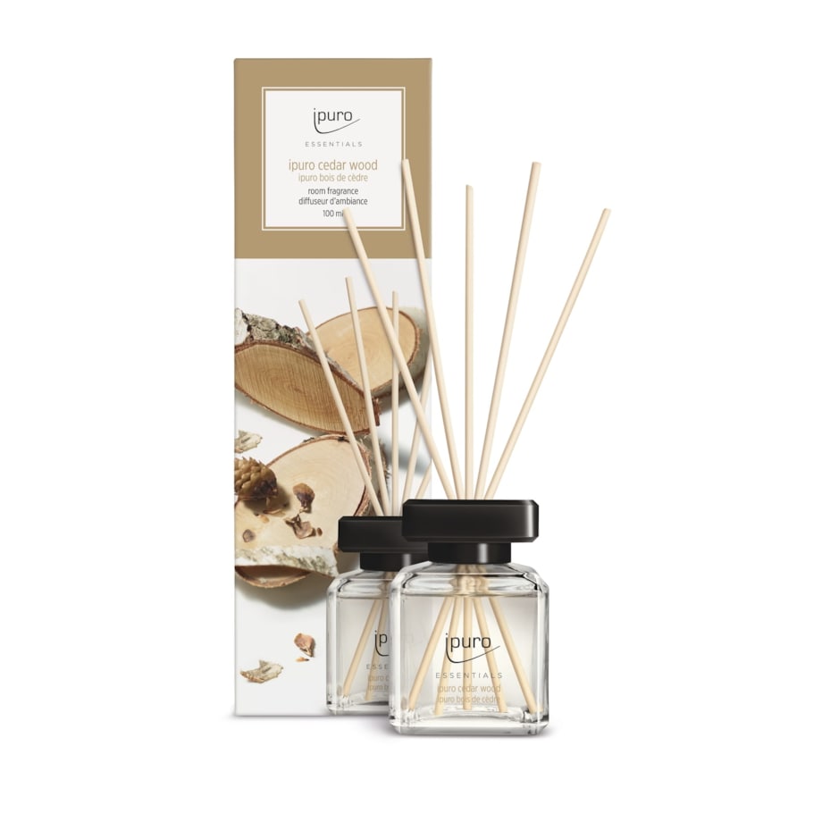 Dyfuzor zapachowy ipuro ESSENTIALS, Cedar Wood, 100 ml