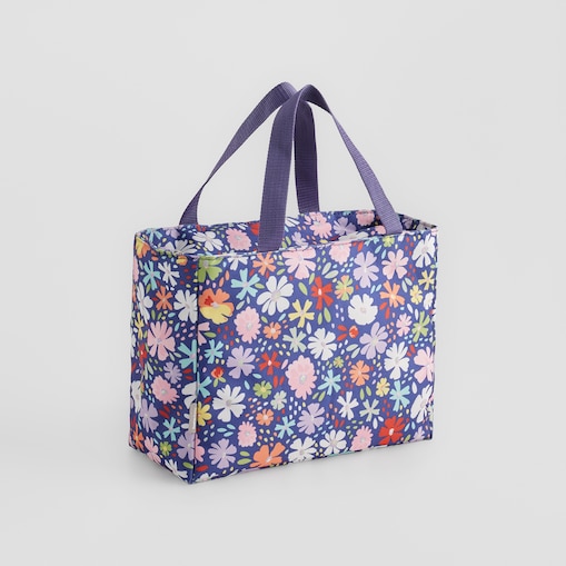 Torba Na Lunch Bloomi 15x30 cm z motywem kwiatowym