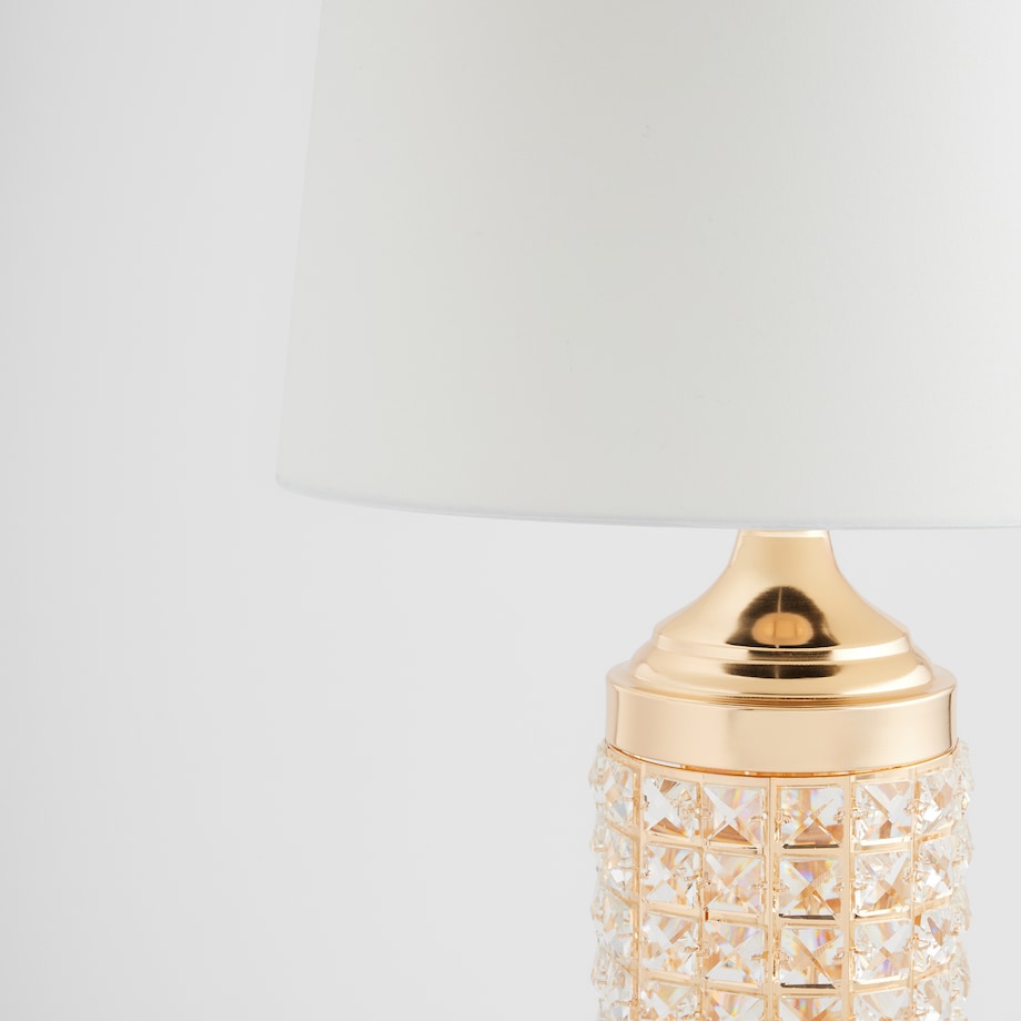 Lampa Stołowa Etienet z motywem geometrycznym