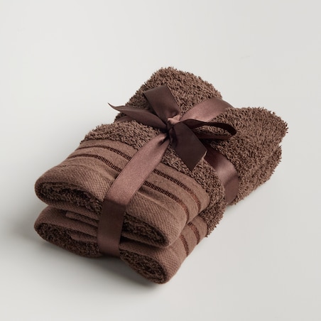 Komplet 2 szt. ręczników do twarzy lub do rąk Mauricio 30x50 cm