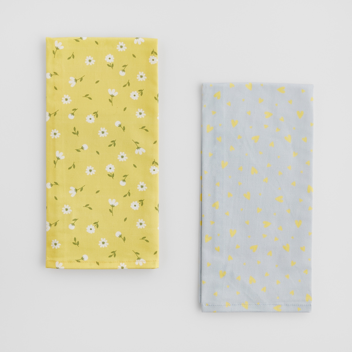 Komplet Ścierek Avis 45x65 cm z motywem serc