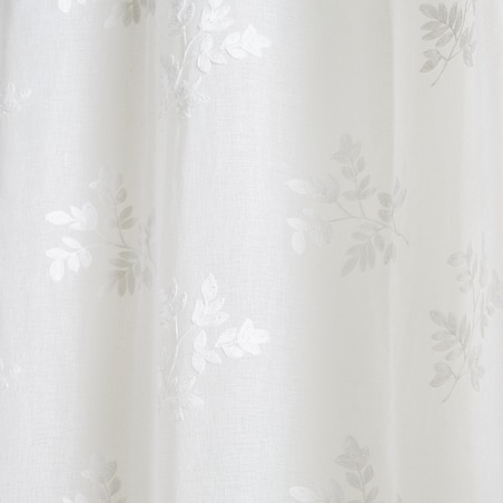 Firana Sirco 140x250 cm z wzorem kwiatowym