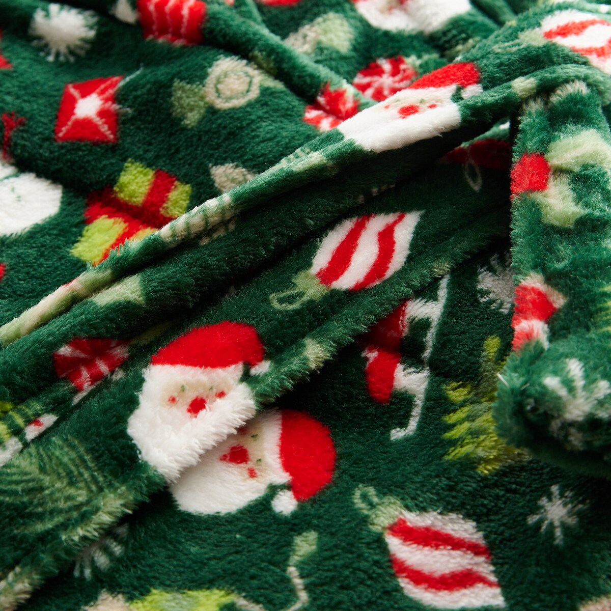 Szlafrok Festio z motywem mikołaja