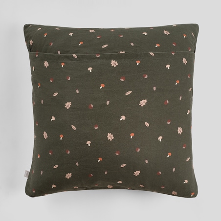 Poszewka Haftowana Nooks 45x45 cm z motywem zwierząt leśnych