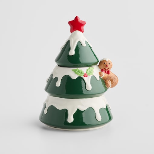 Pojemnik Gingitree z motywem choinki