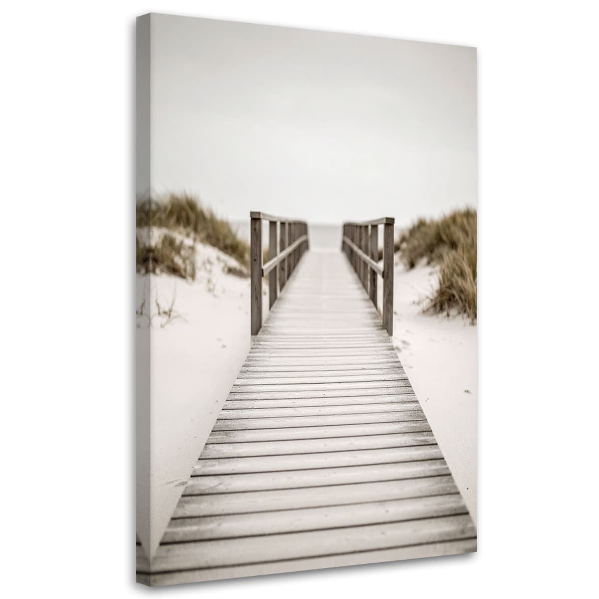 Obraz do salonu jadalni biura, Pomost plaża pejzaż natura 40x60