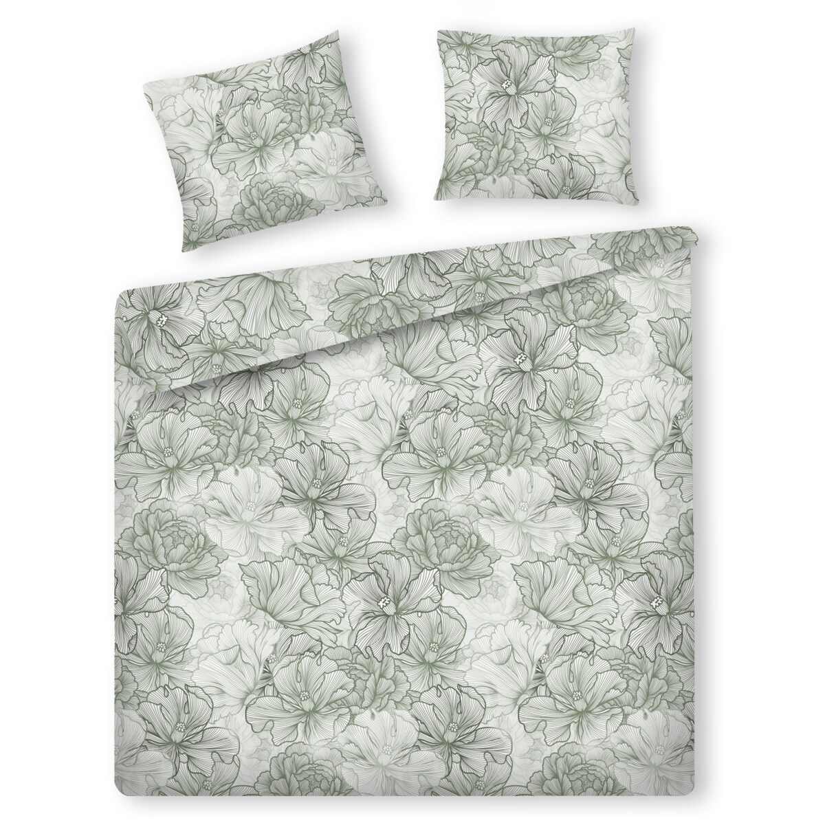 Pościel z bawełny satynowej Dalisana 200x220 cm