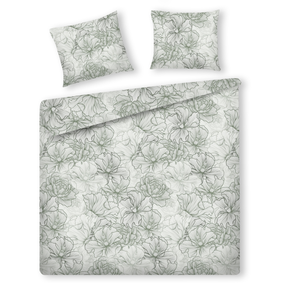 Pościel z bawełny satynowej Dalisana 200x220 cm