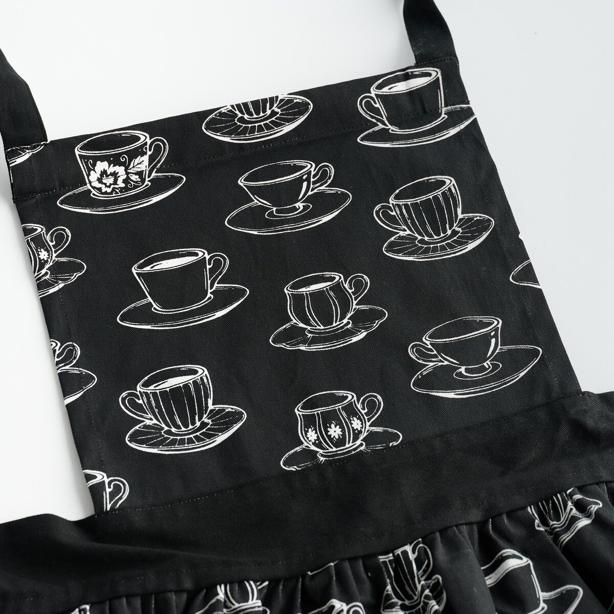 Fartuch Silva 90x142 cm z motywem kulinarnym