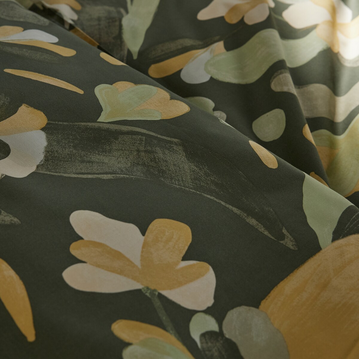 Pościel Bawełniana Carlene 200x220 cm z motywem liściastym