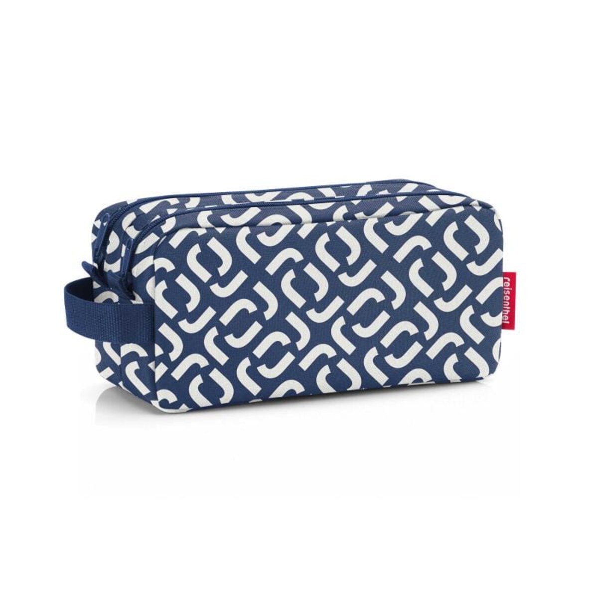 Kosmetyczka duocase signature navy, 3 l, poliester