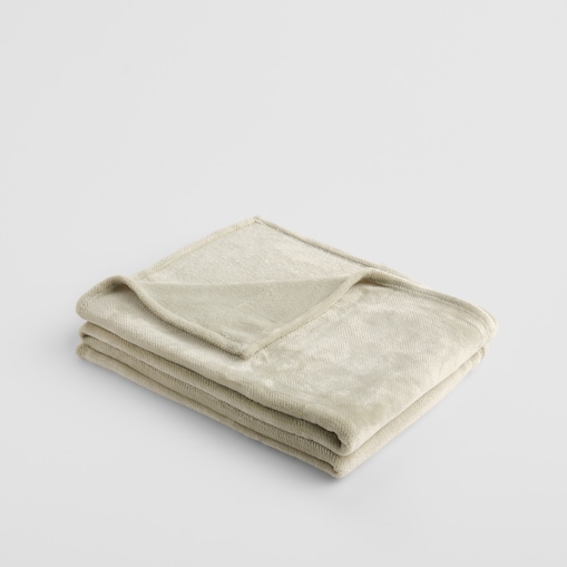 Jednokolorowy koc żakardowy Abila 150x200 cm