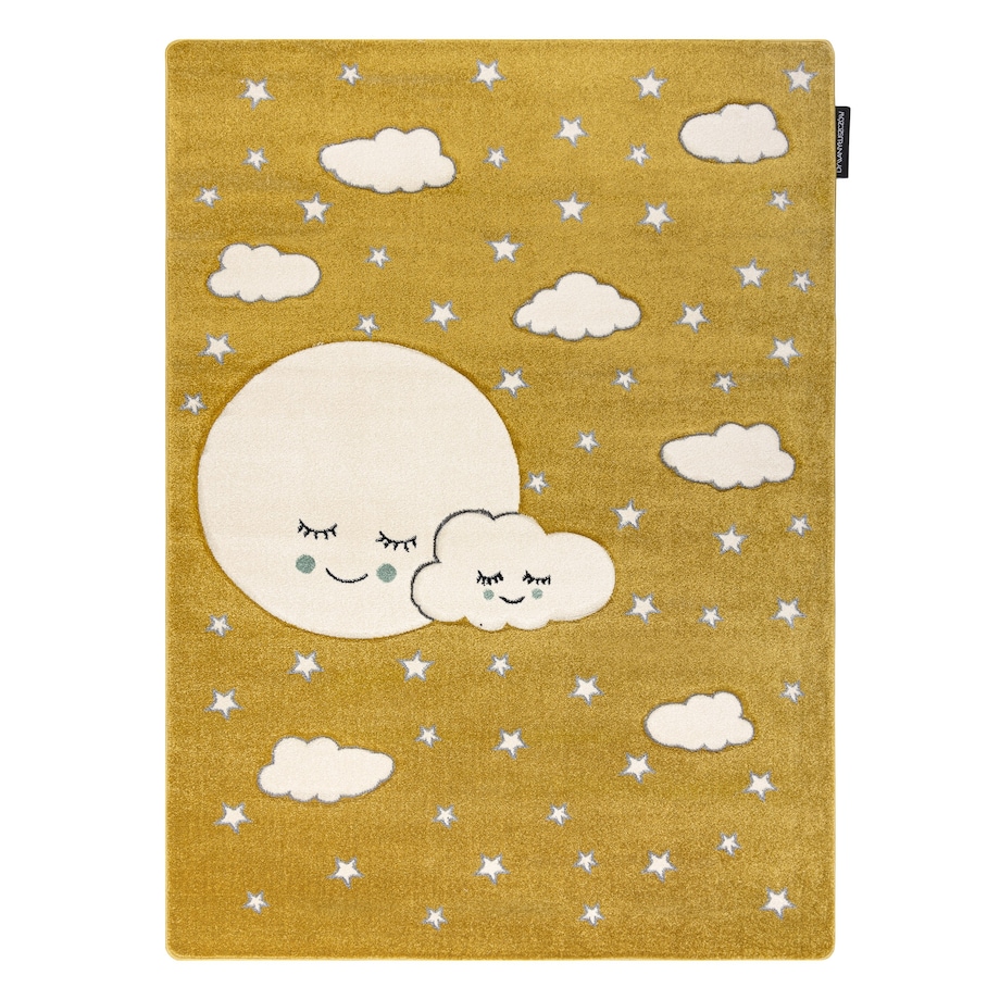 Dywan PETIT MOON księżyc, gwiazdki, chmurki