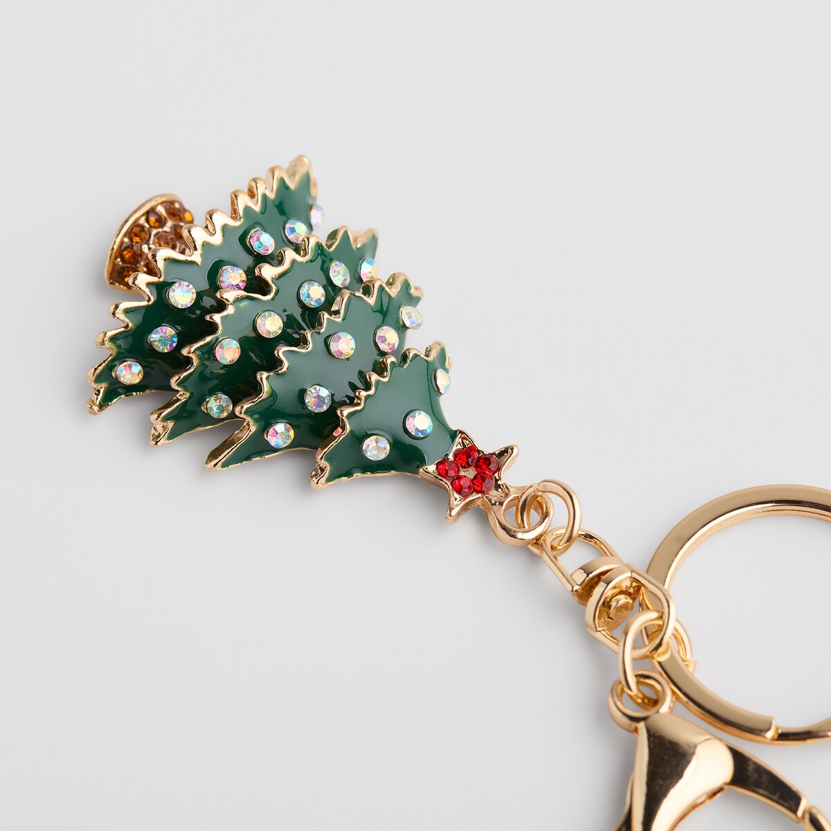 Brelok Winter tree z motywem choinki