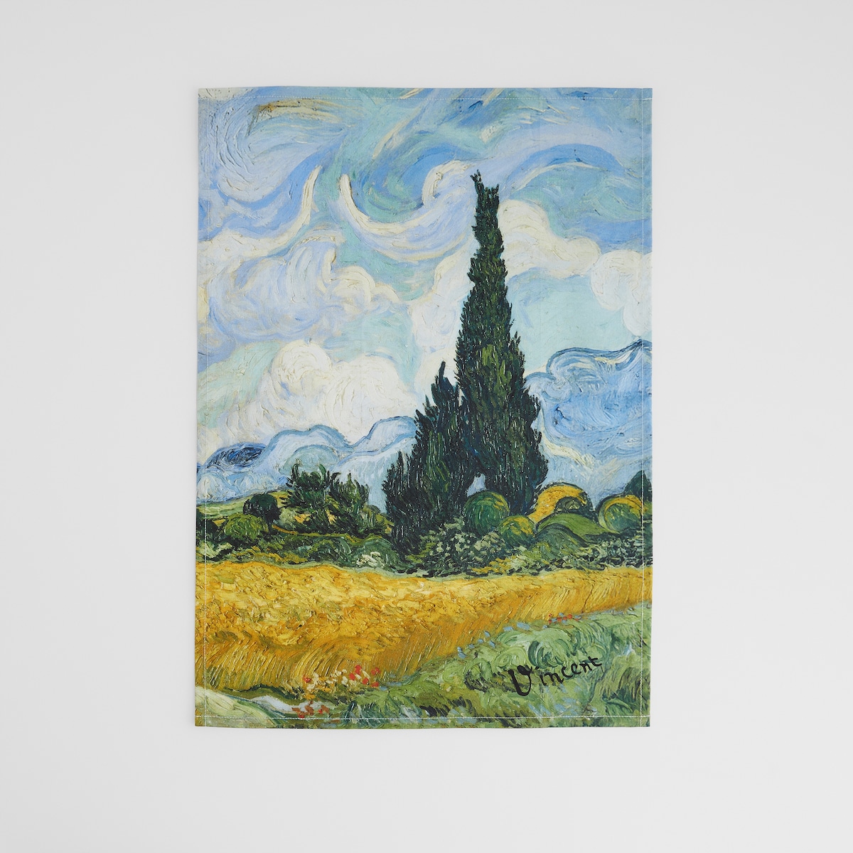 Ścierka Wheatfield 45x65 cm z motywem z obrazu Vincenta van Gogha