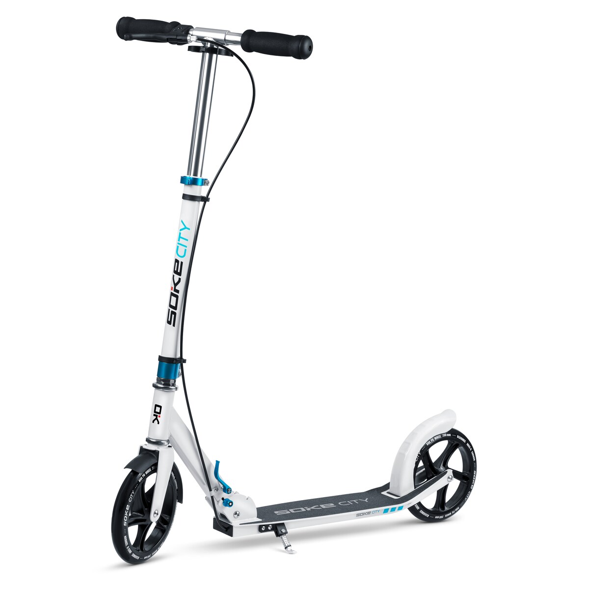 Hulajnoga miejska składana Soke City biała