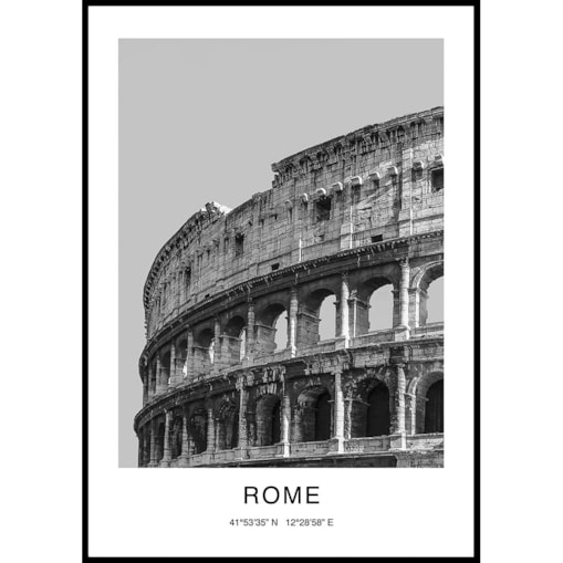 plakat rome - rzym 30x40 cm