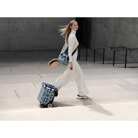 Torebka allrounder cross floral1, 4l, poliester