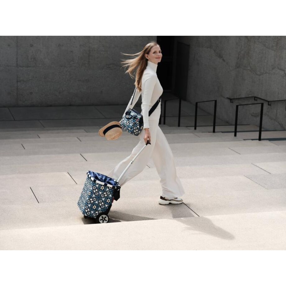 Torebka allrounder cross floral1, 4l, poliester