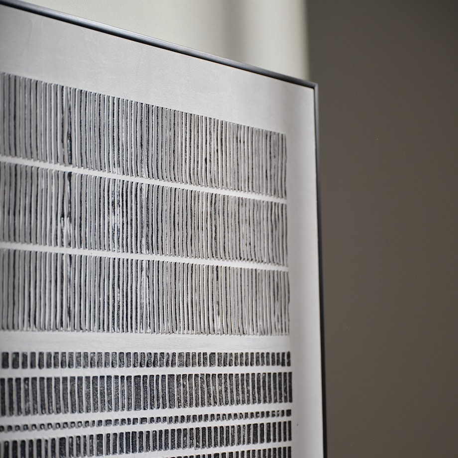 ręcznie zdobiony obraz na płótnie w ramie asta 90x90