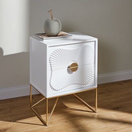 Ryflowana szafka ricona