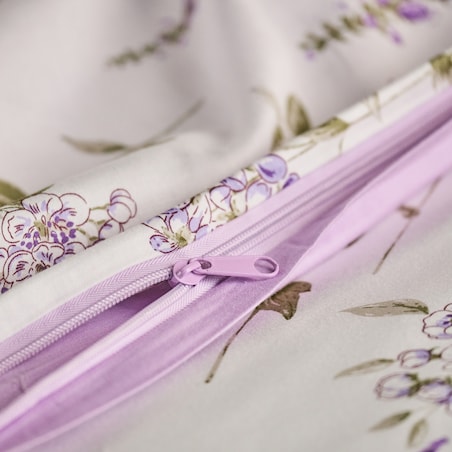 Pościel z bawełny satynowej Marsella 200x220 cm z motywem kwiatowym