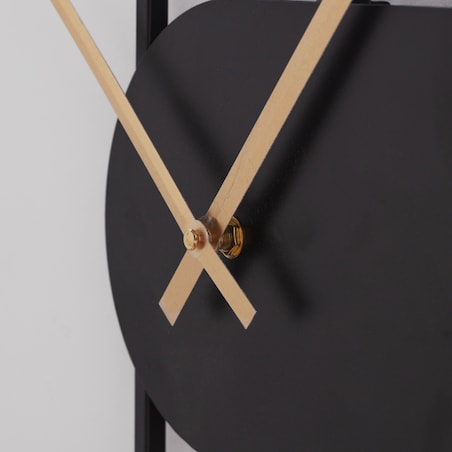 Industrialny Zegar Ścienny Blankes z motywem geometrycznym