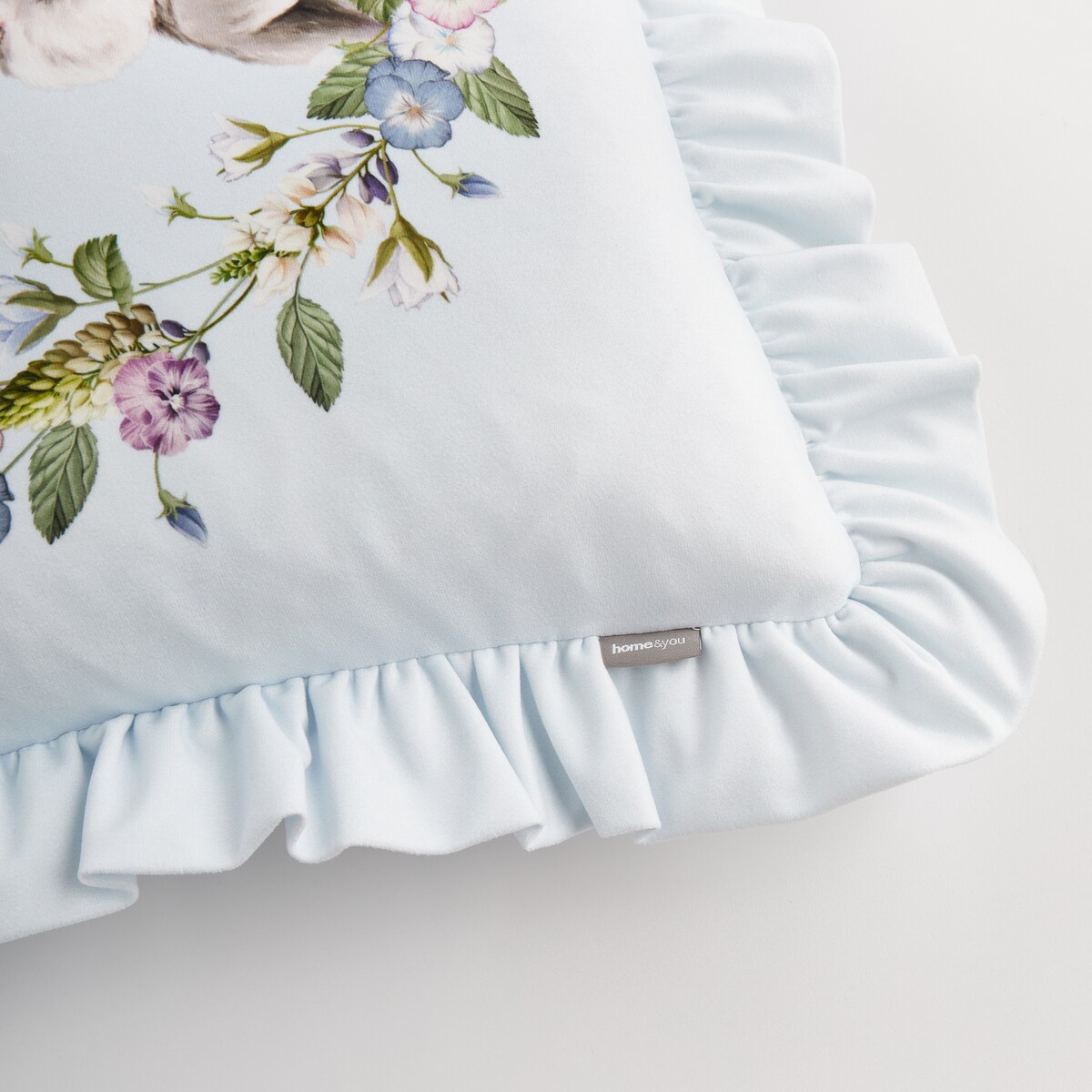 Poszewka z nadrukiem Pansilo 45x45 cm z motywem królika