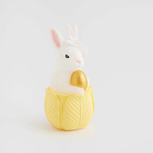 Świeca Flowerbunny z motywem królika