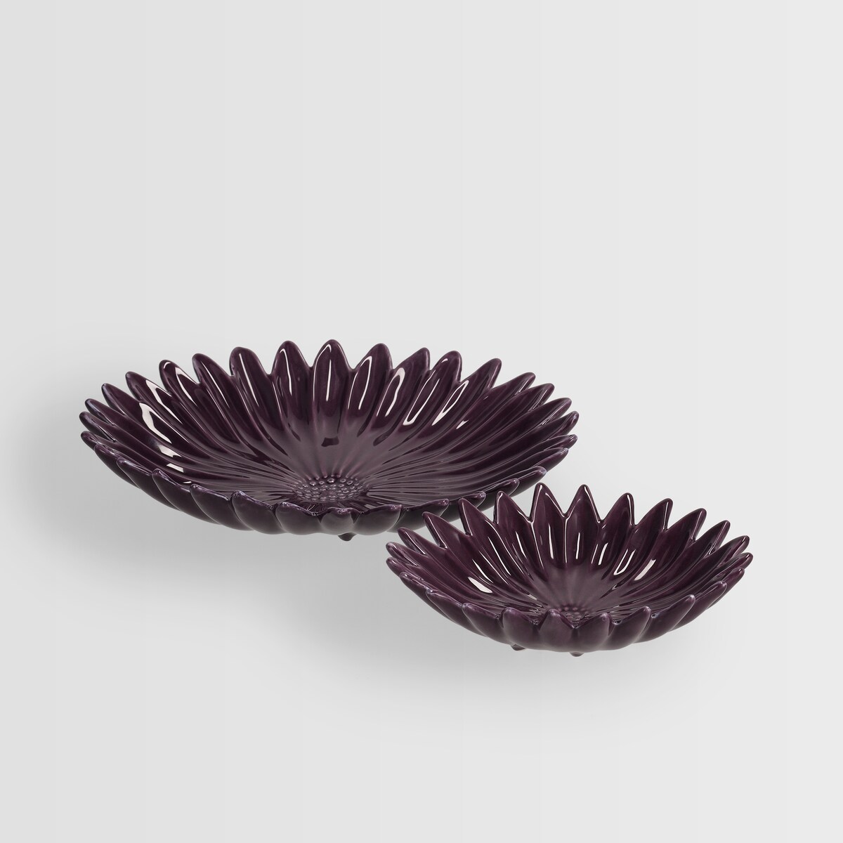 Miska Dhalia z motywem kwiatowym