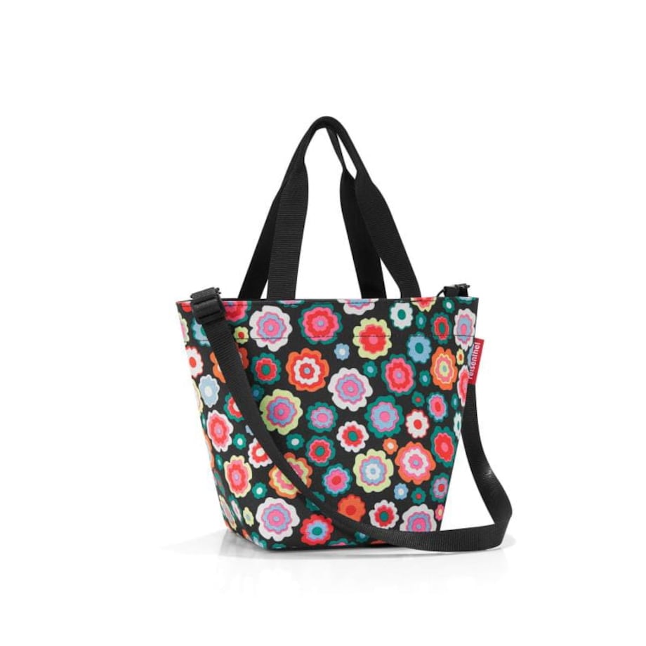 Torba shopper XS Happy Flowers - poliester, 4 l