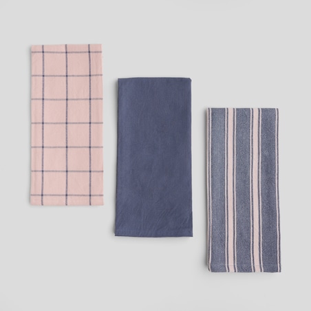 Komplet Ścierek Trio 40x60 cm w paski