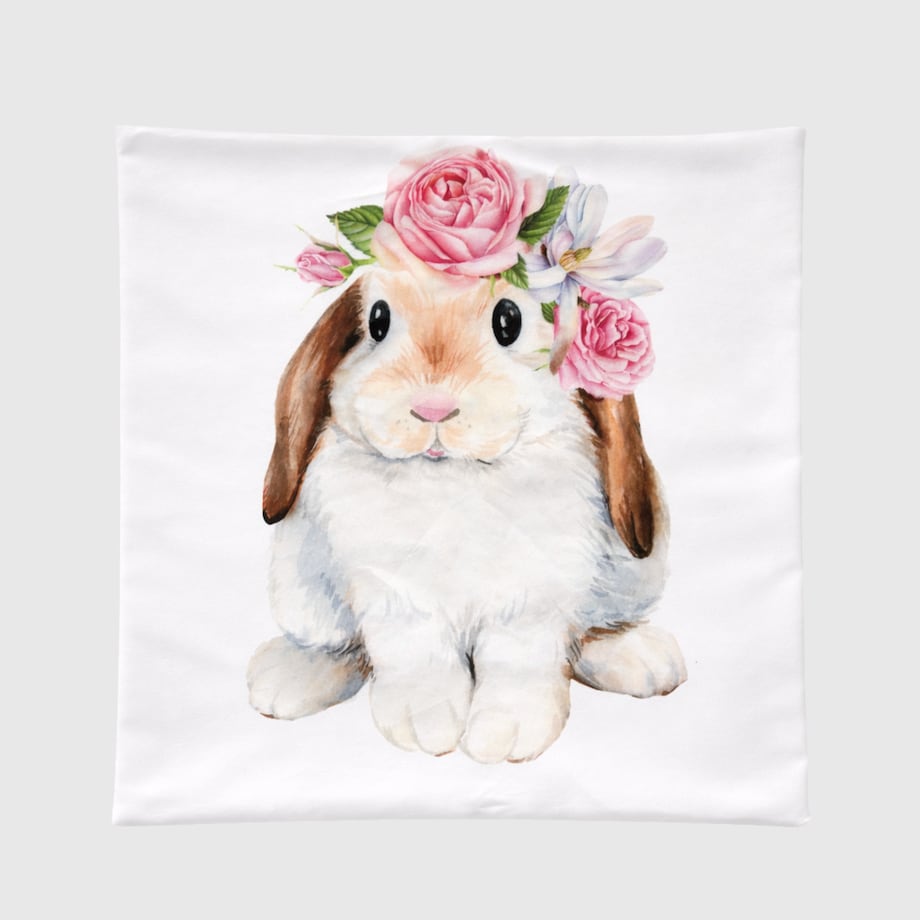 Poszewka Welwetowa White rabbit 40x40 cm