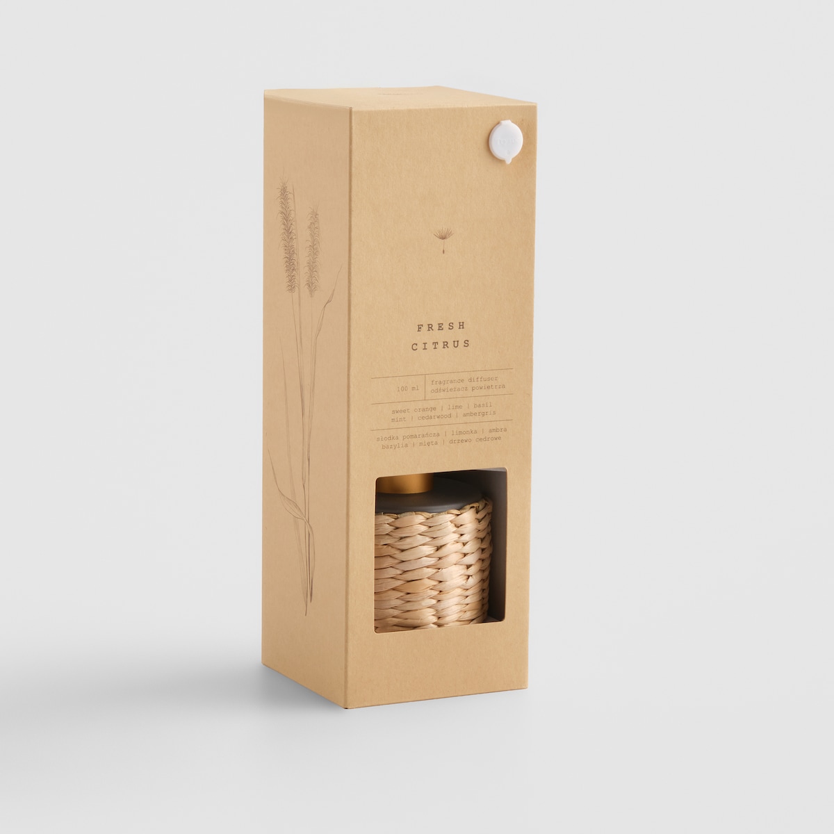 Dyfuzor zapachowy z patyczkami Pajia 100 ml